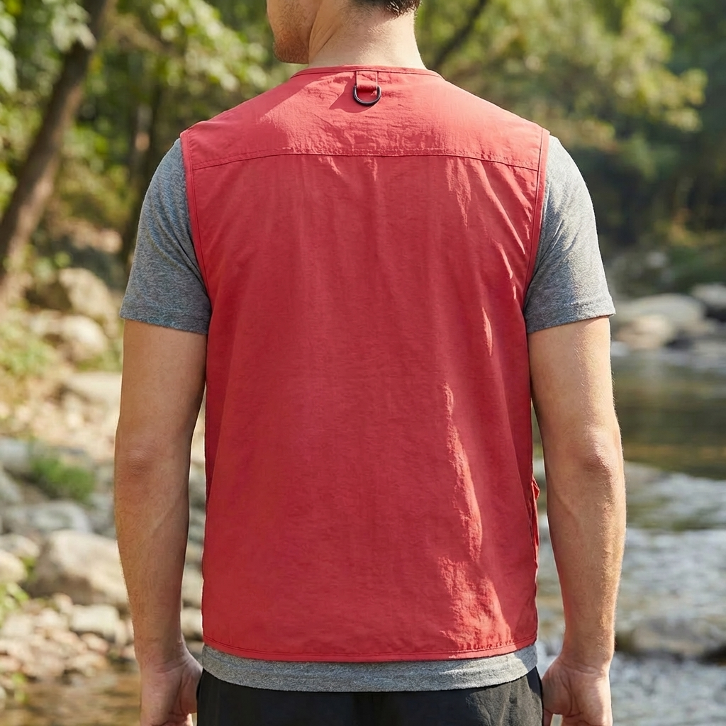 Multi‑Pocket Summer Vest for Men