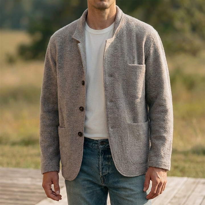 Casual Checked Blazer for Men