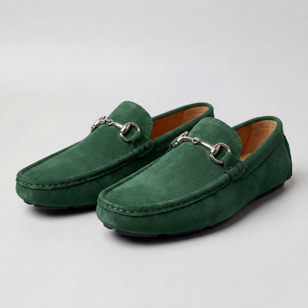 Moccasin With Metal Accent Loafer for Men