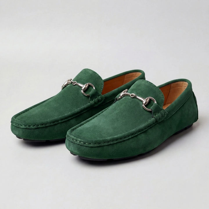 Moccasin With Metal Accent Loafer for Men