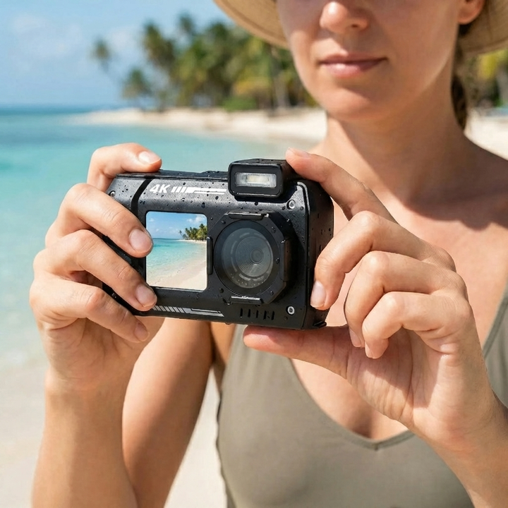 Waterproof Compact Digital Camera