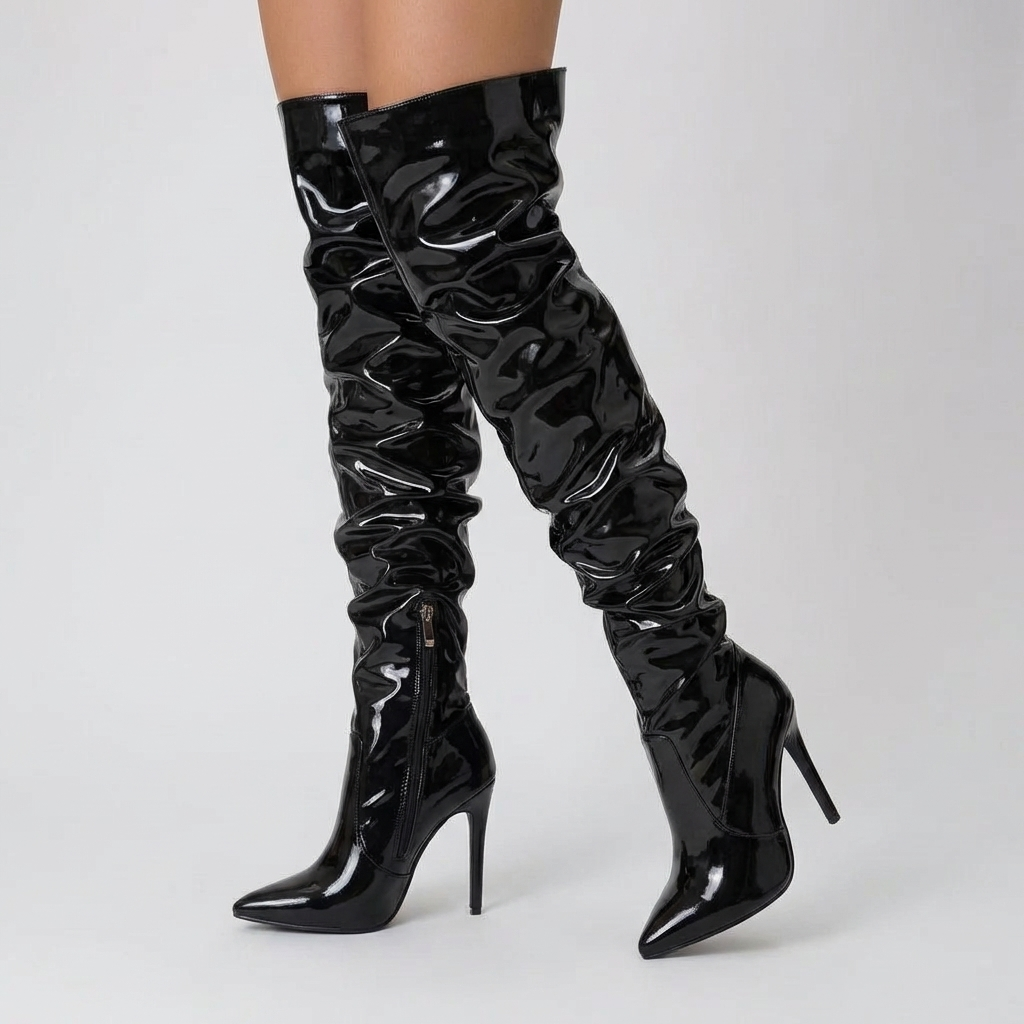 Over-The-Knee Stiletto Heel Boots for Women