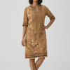 Effortlessly and Comfortable Boho Floral Ruffle Dress