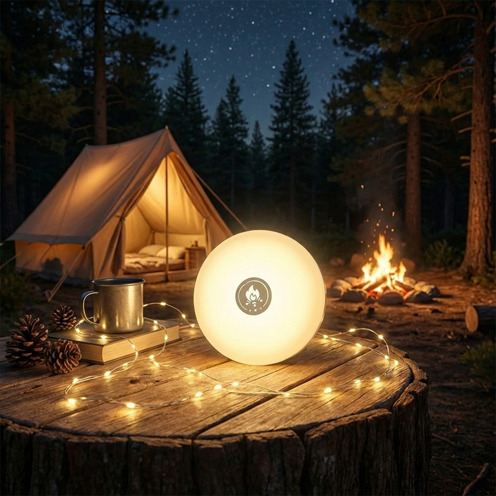 4-In-1 Retractable Outdoor Camping Light