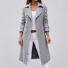 Wool-like Double Breasted Coat for Women