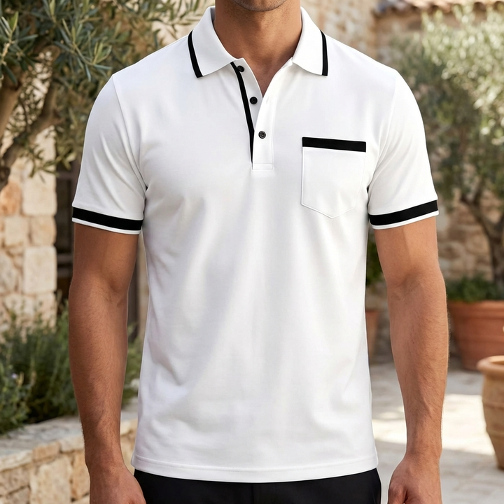 Classic Men’s Polo Shirt Timeless Fit