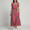 Women’s Split Hem LaceUp Dress