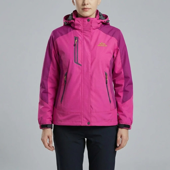 Hooded Windproof Outdoor Jacket for Women