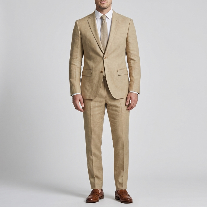 Two-Piece Casual Blazer And Trouser Set