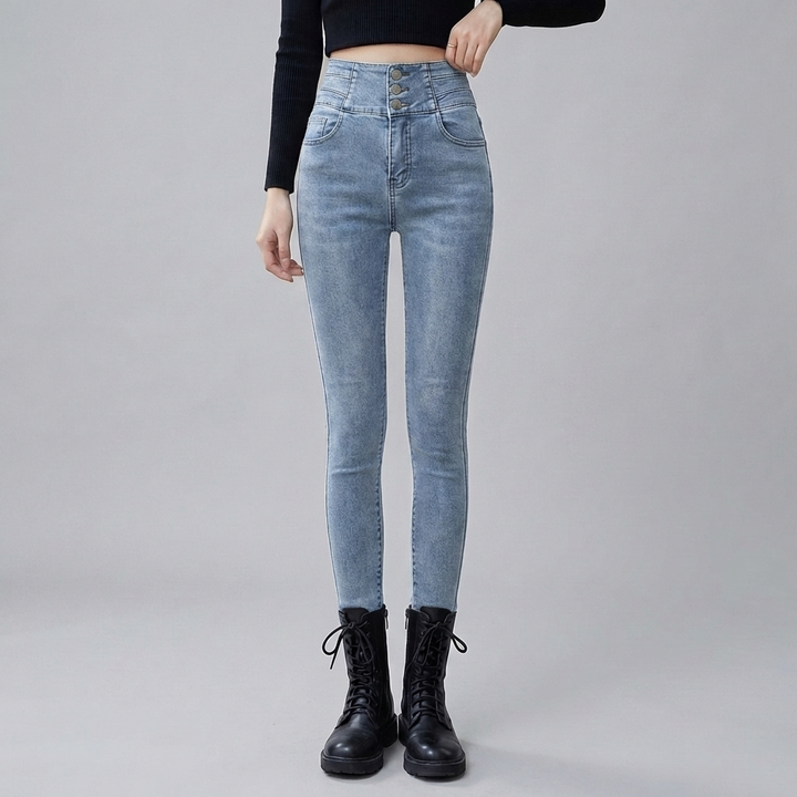 High-Waisted Women's Jeans