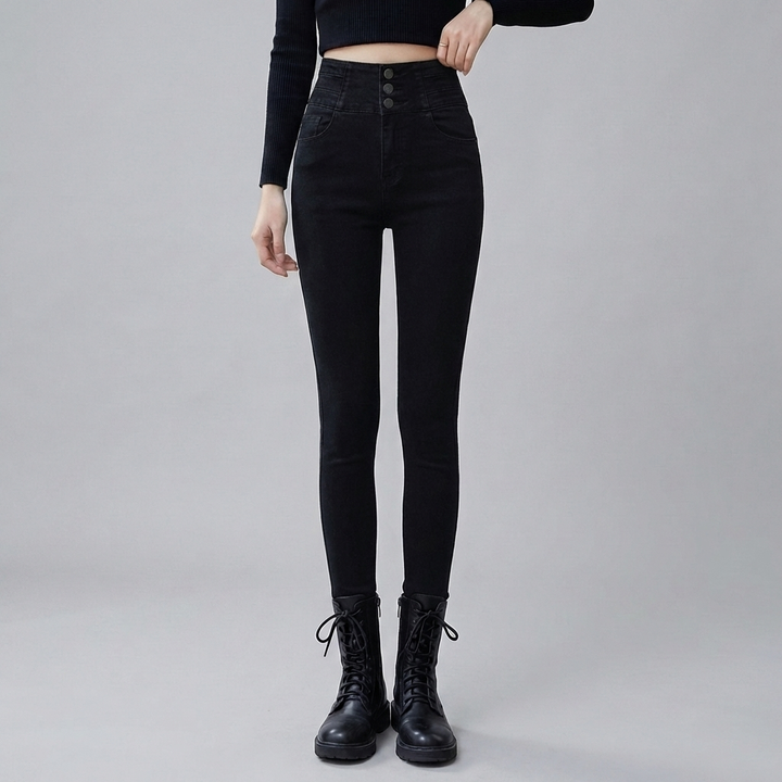 High-Waisted Women's Jeans