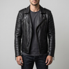 Leather Biker Jacket for Men
