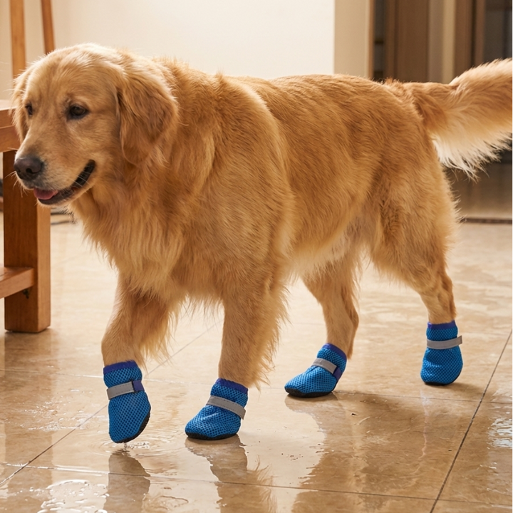 Anti-Slip Rubber Shoes for Dogs and Cats