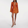 Glamorous Sequin V‑Neck Party Dress
