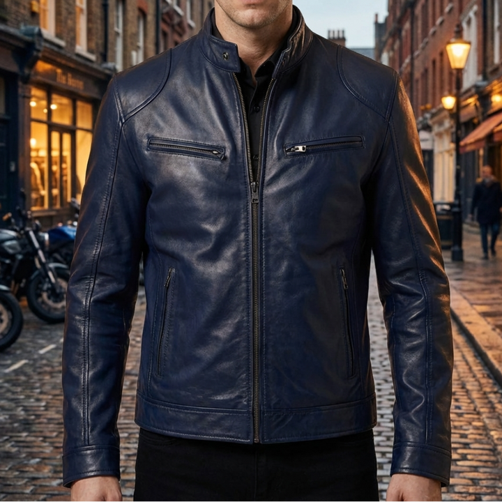 Classic Leather Jacket for Men