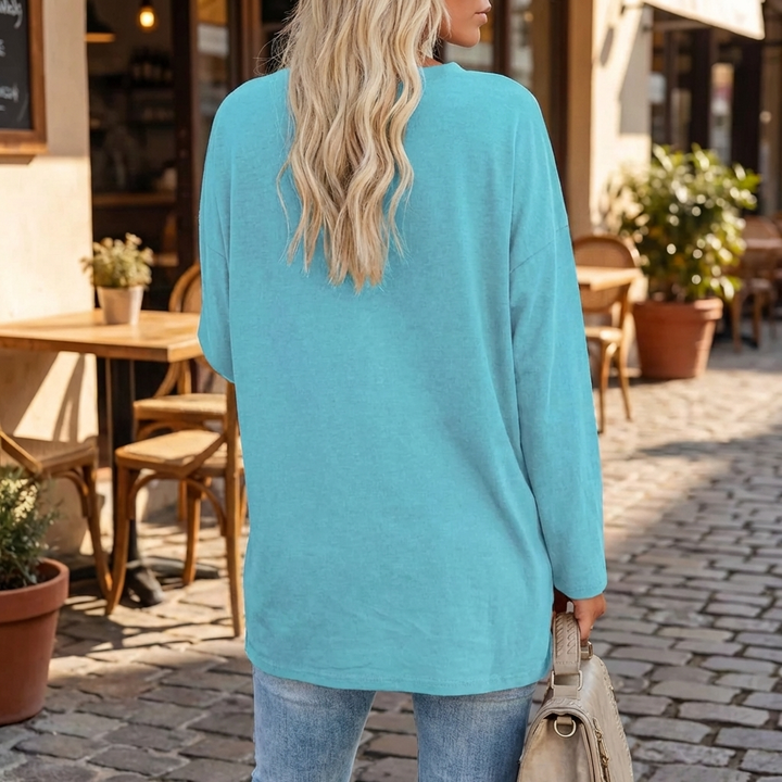 Elegant Long-Sleeve Top for Women