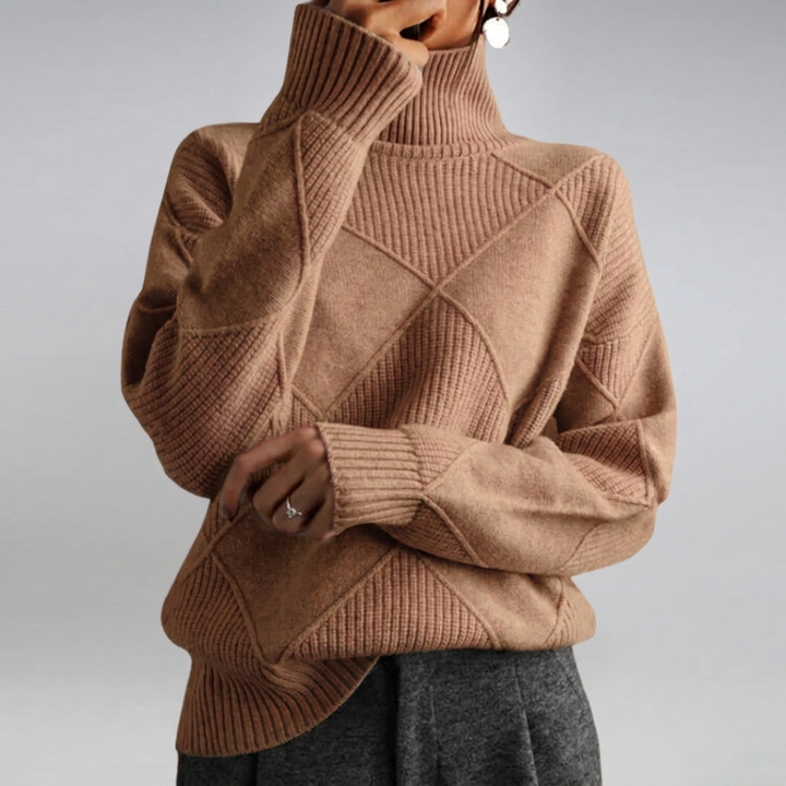 Classic Turtleneck Sweater for Women