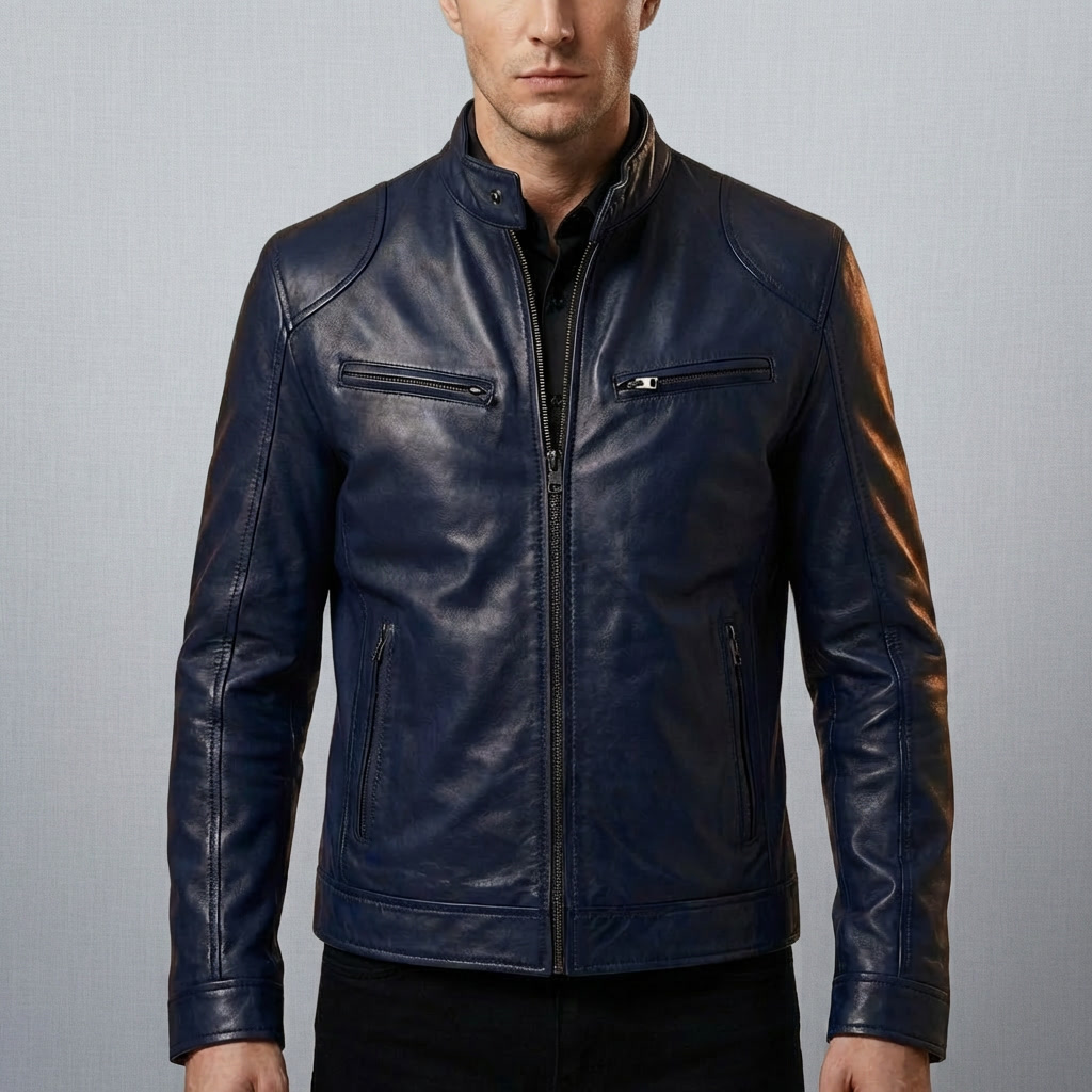 Classic Leather Jacket for Men