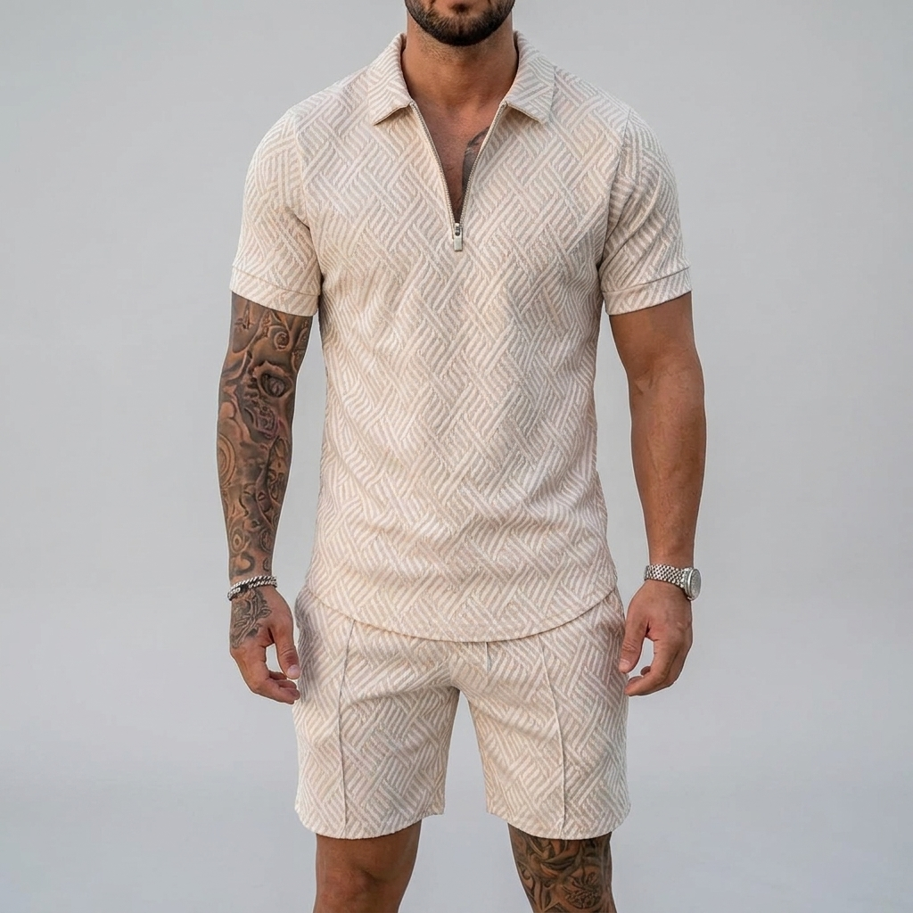 Two-Piece Outfit Summer Set for Men