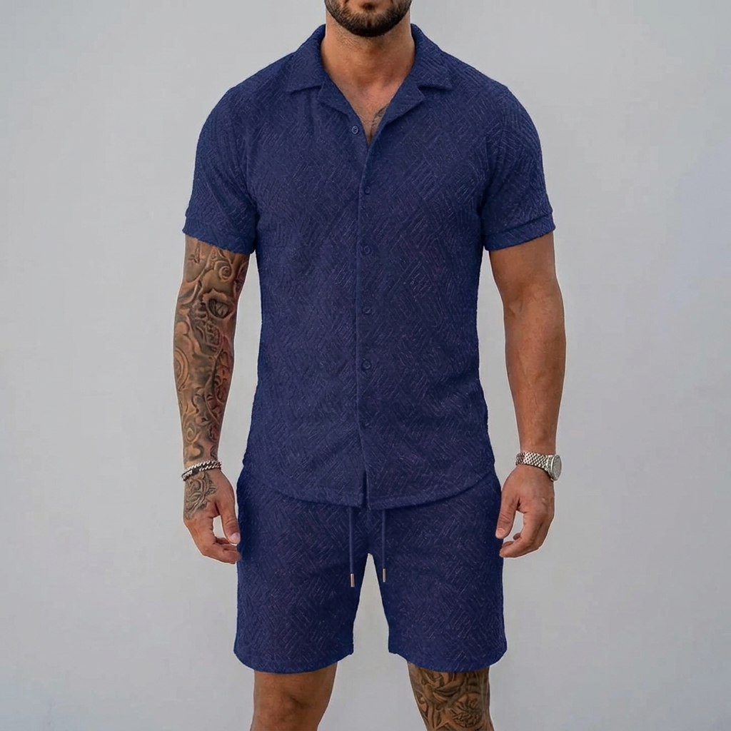 Two-Piece Outfit Summer Set for Men