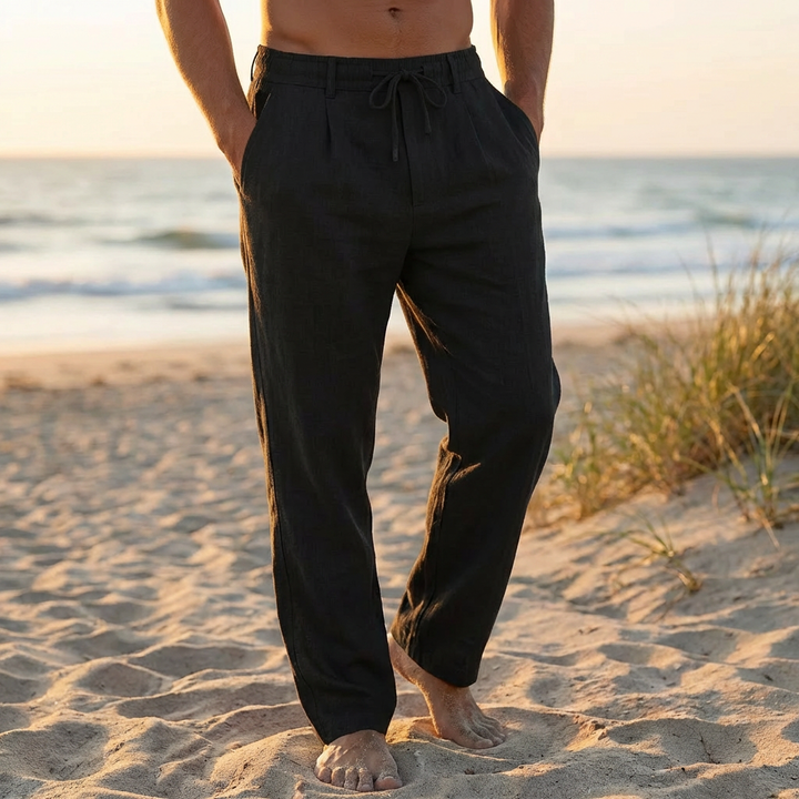 Men’s Elegant Summer Linen Trousers