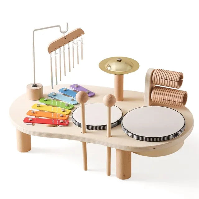 Wooden Music Set for Babies - Creativity and Development