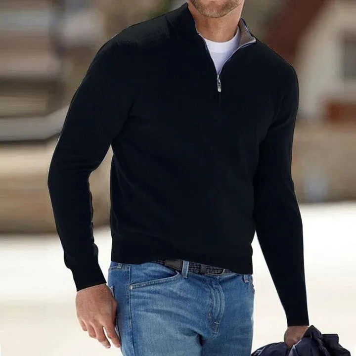 Classic Zipper Sweater for Men
