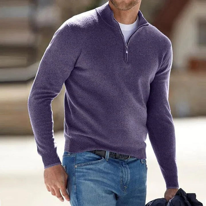 Classic Zipper Sweater for Men