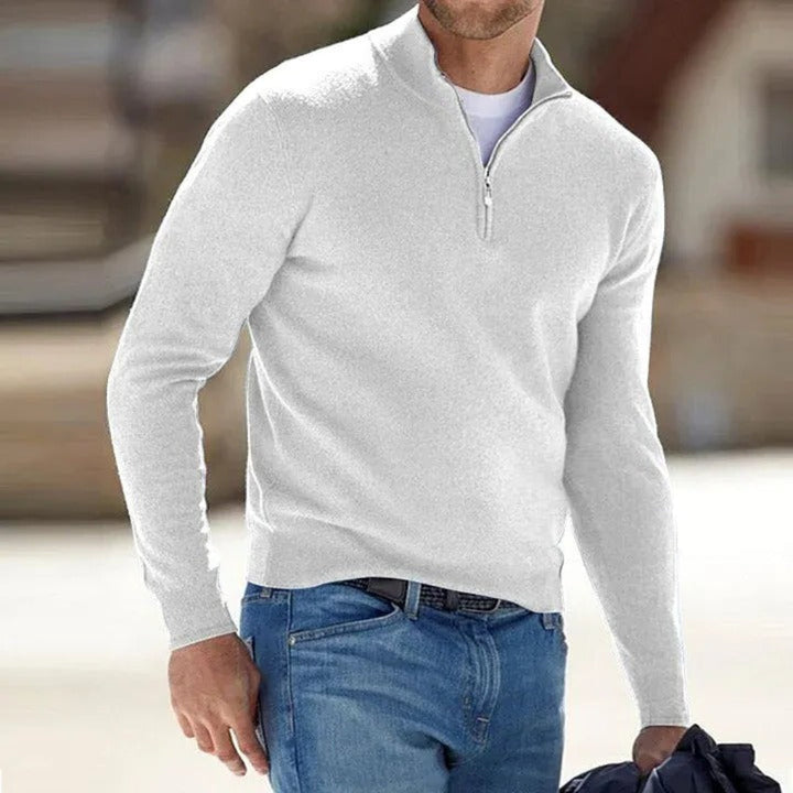 Classic Zipper Sweater for Men