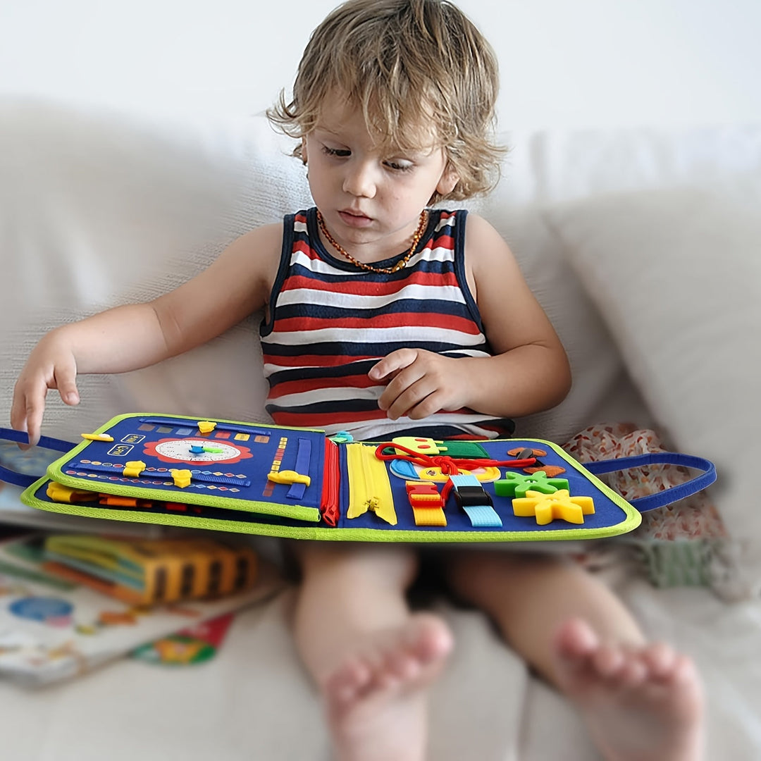 25-in-1 Panel - Educational Sensory Toy for Children