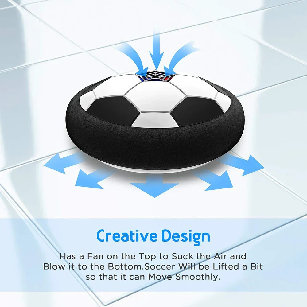 Floating Football with LED and Music - Interactive Sports Toy
