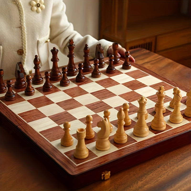 Luxury Solid Wood Chess Set – GrandRook