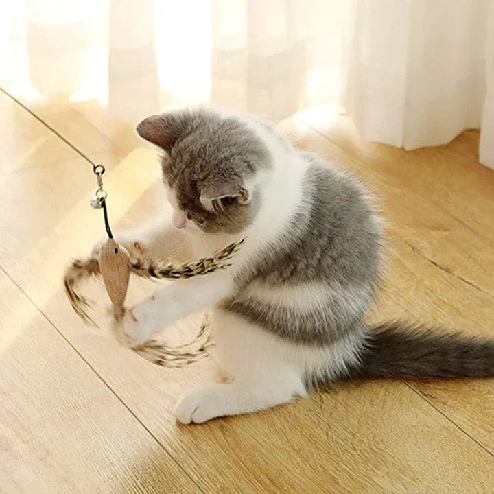 Interactive Cat Toy - FlutterFriend