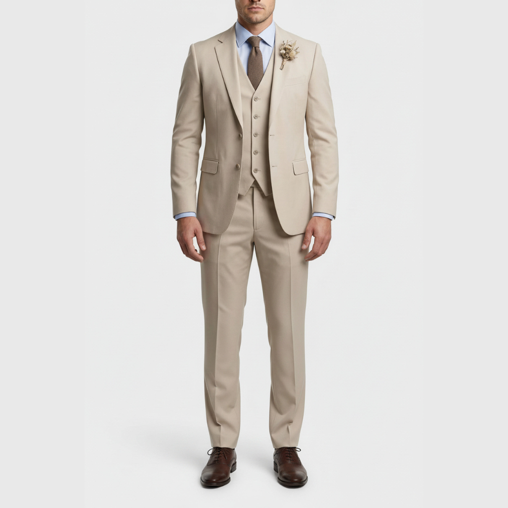 Slim Fit 3-Piece Formal Suit