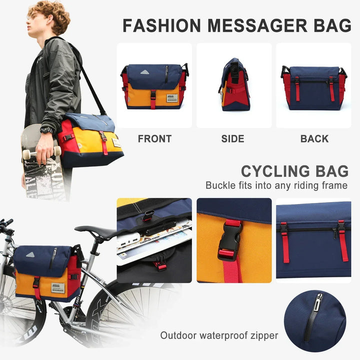 Luke | Classic Waterproof Shoulder Bag – Comfort & Style