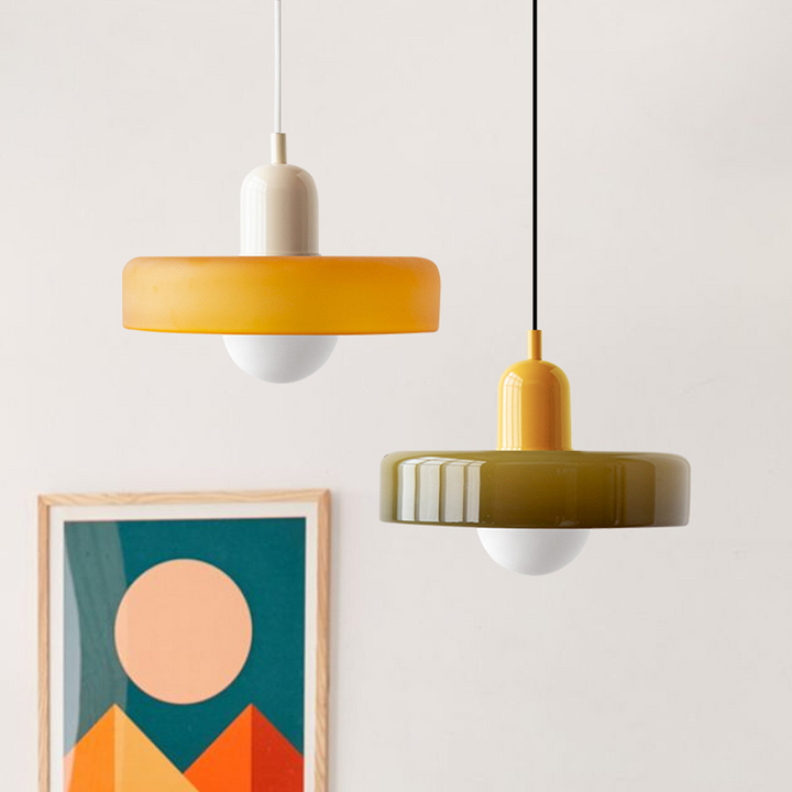 Colourful Pendant Lamp | Bauhaus Style | Artistic Design