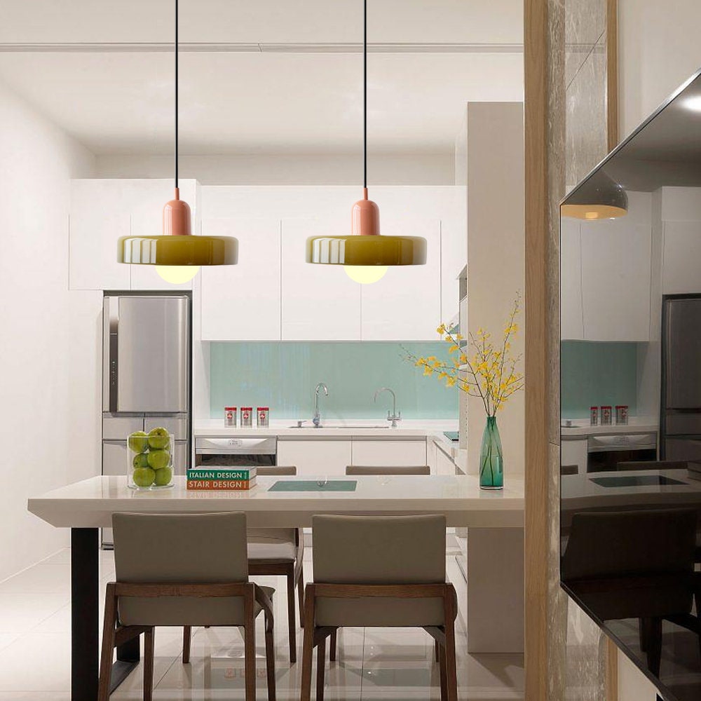 Colourful Pendant Lamp | Bauhaus Style | Artistic Design