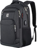 Slim Anti-Theft Laptop Backpack with USB Charging Port