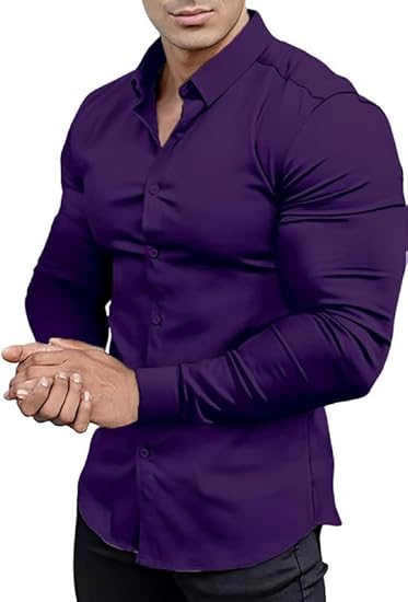 Men's Slim-Fit Wrinkle-Free Shirt for Spring 2026 – David
