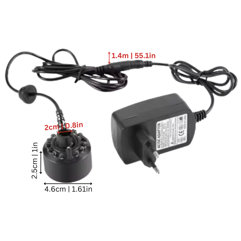 LED Ultrasonic Fog Machine – MysticMist