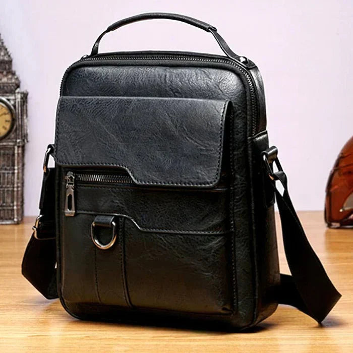 Luxurious Leather Women's Shoulder Bag - Elena