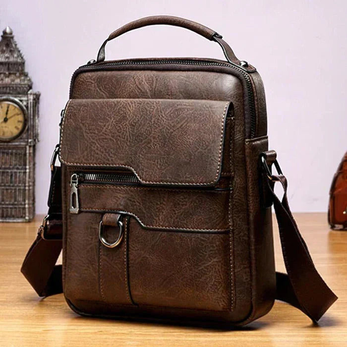 Luxurious Leather Women's Shoulder Bag - Elena