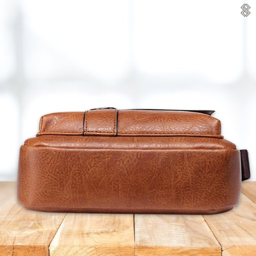 Luxurious Leather Women's Shoulder Bag - Elena