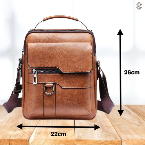 Luxurious Leather Women's Shoulder Bag - Elena