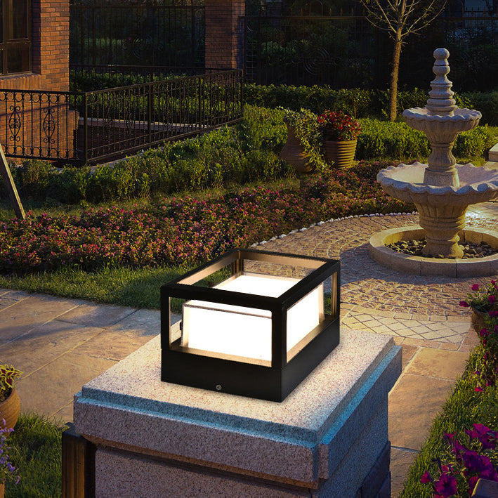 Aluminium LED Outdoor Light for Post or Pillar - Round or Square