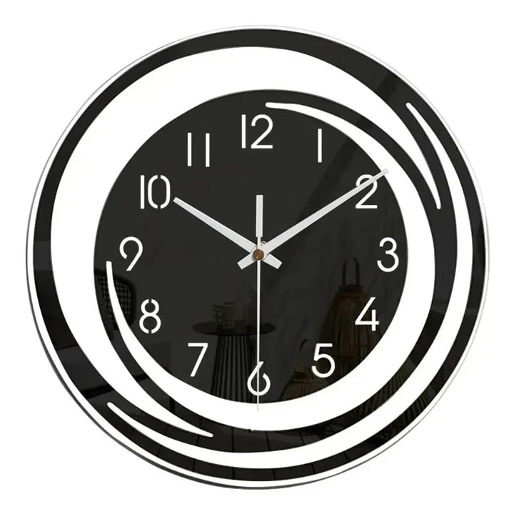 Modern Circular Design Wall Clock - Elegant Interior Decoration