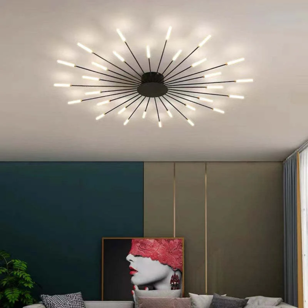 Large Modern LED Ceiling Lamp | LumenMax | Energy Saving