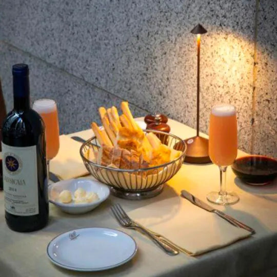 Nordic Design LED Table Lamp - Waterproof and Dimmable