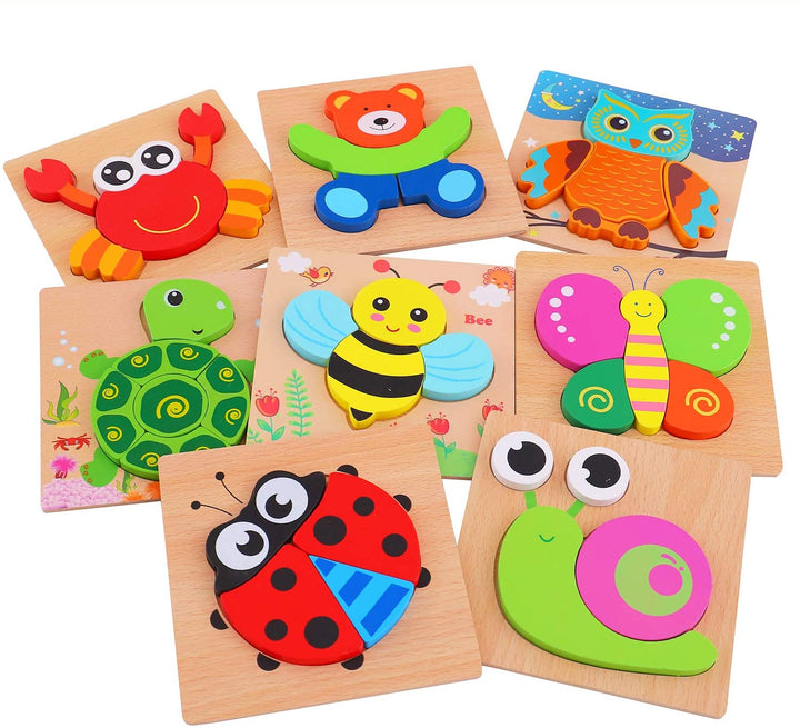 Wooden Montessori Puzzle – ColourJoy (Buy 1 Get 1 Free)