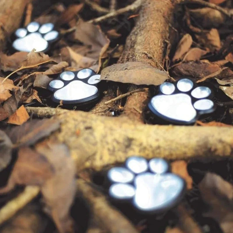 Animal Paw Pathway Light Eco‑Friendly Solar Garden Décor